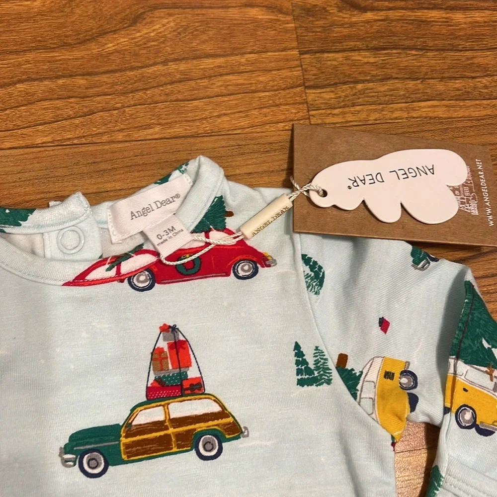 🎄NWT Angel Dear Holiday Knotted Gown 🎄 - Picture 3 of 4